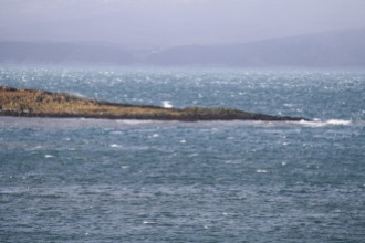 White waves in the Sound of Jura