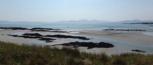 View from Colonsay to Jura